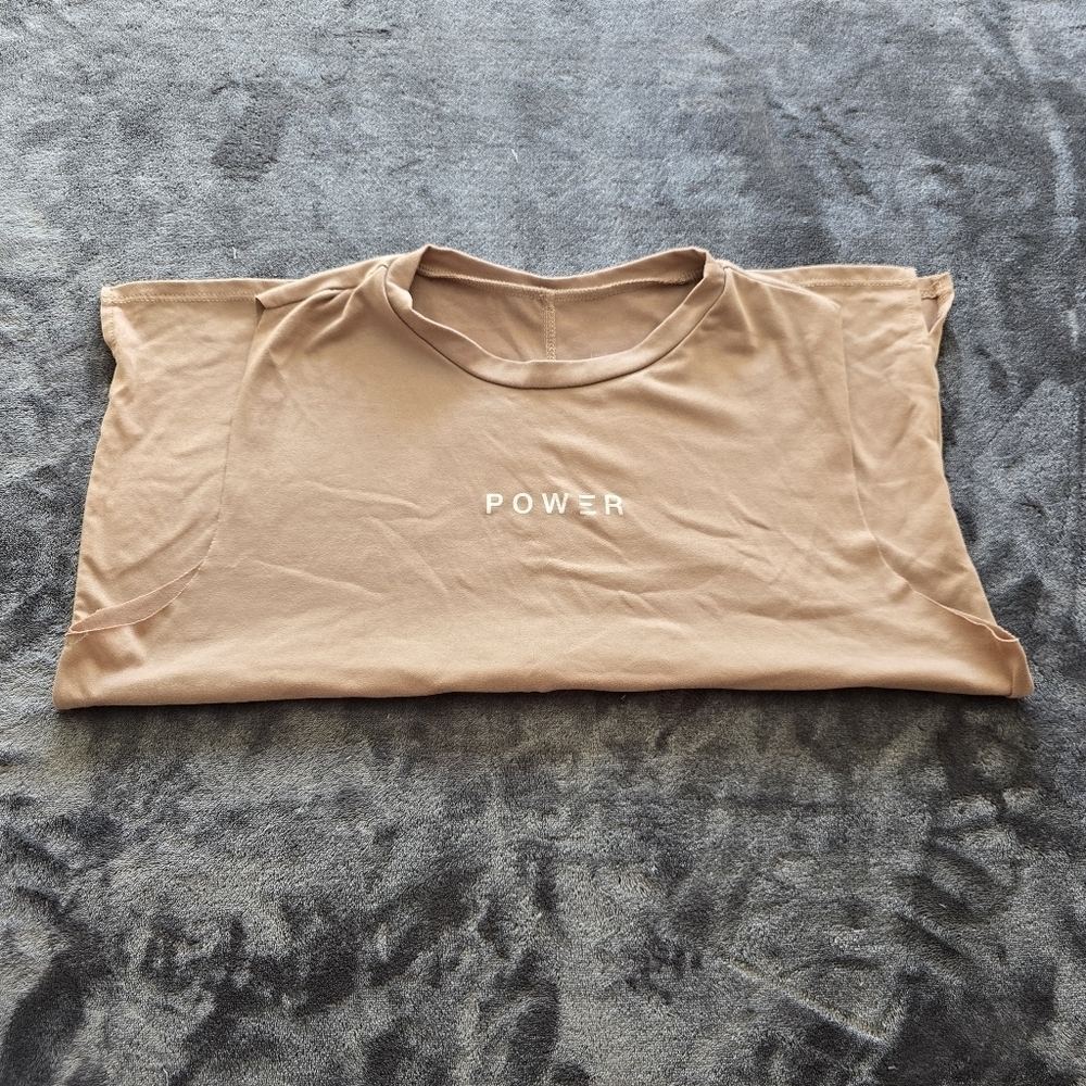 Good hYOUman Lovers Of hYOUmanity "Power" Tank Size Medium